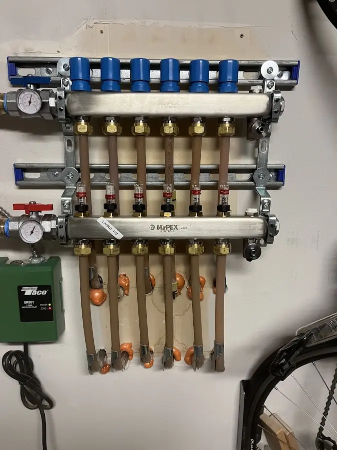 Plumber performing Leak Detection at a residential property in Layhill